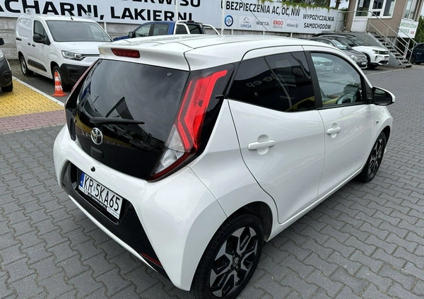 Toyota Aygo cena 44900 przebieg: 48003, rok produkcji 2018 z Radzionków małe 781